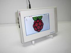 7 inch Display with Capacitive Touch Screen for Raspberry A+/ B+/ Pi 2/ Pi 3 (version C) with Encloser.